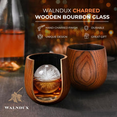 WALNDUX gros plan grain du bois montre texture durable