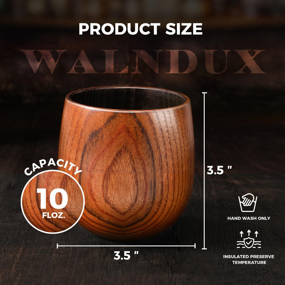 WALNDUX verre en usage avec glace met en valeur service