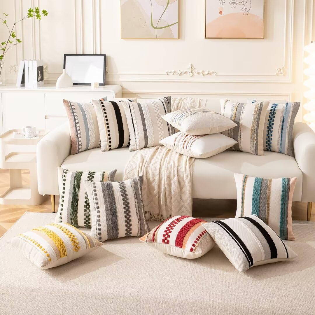 WANLIRD coussins sur table basse décorative ajoutant ambiance