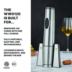 Waring détail acier inox poli soulignant finition élégante et hygiène
