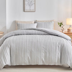 WARMDERN housse de couette face montrant style bohème et confort