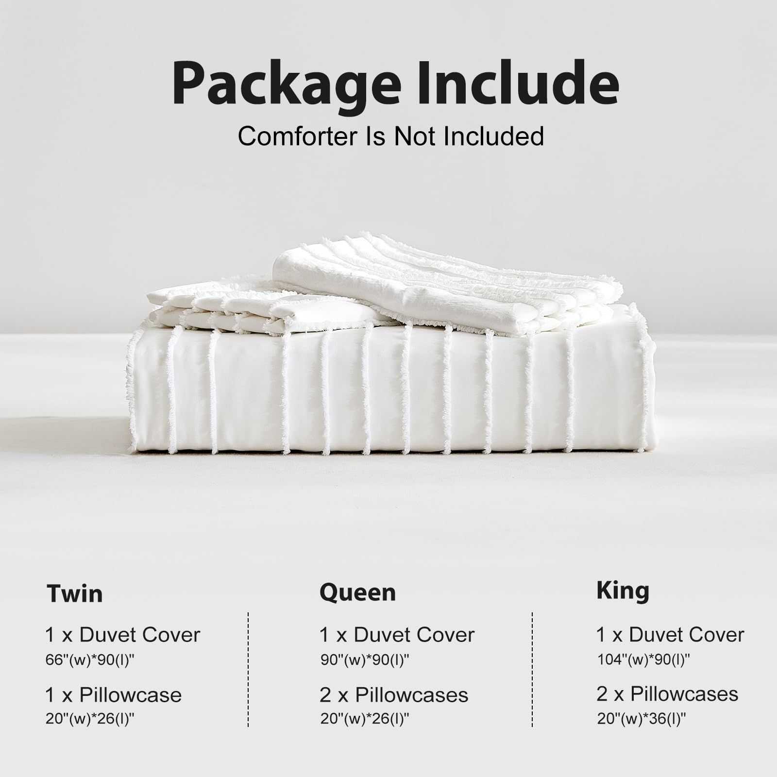 WARMDERN taies enveloppantes plates, confort sans bourrelet gênant