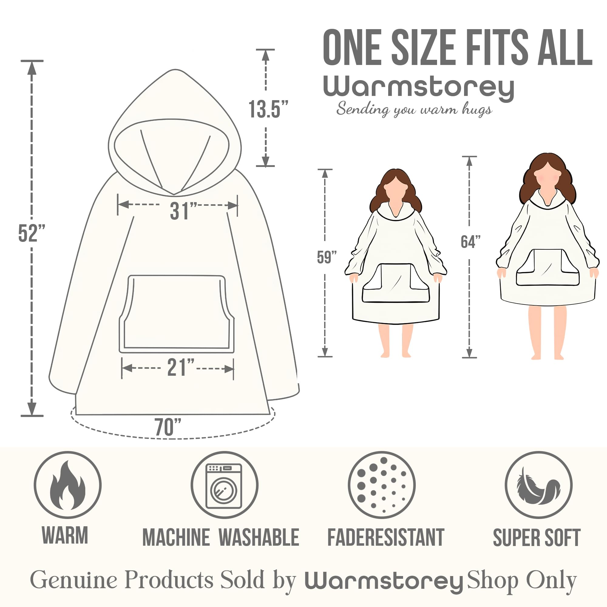 Warmstorey texture douce du tissu en gros plan offrant chaleur et confort