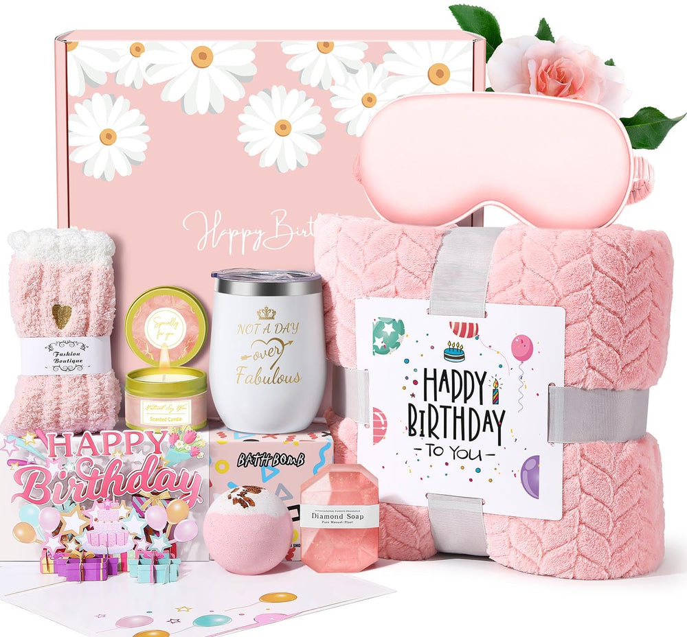 Wasocol boîte anniversaire ouverte montrant contenu, idée cadeau prête à offrir