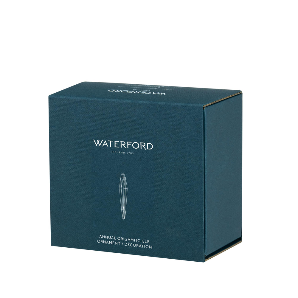 Waterford Annual Icicle 2024 dans son coffret élégant, prêt à offrir
