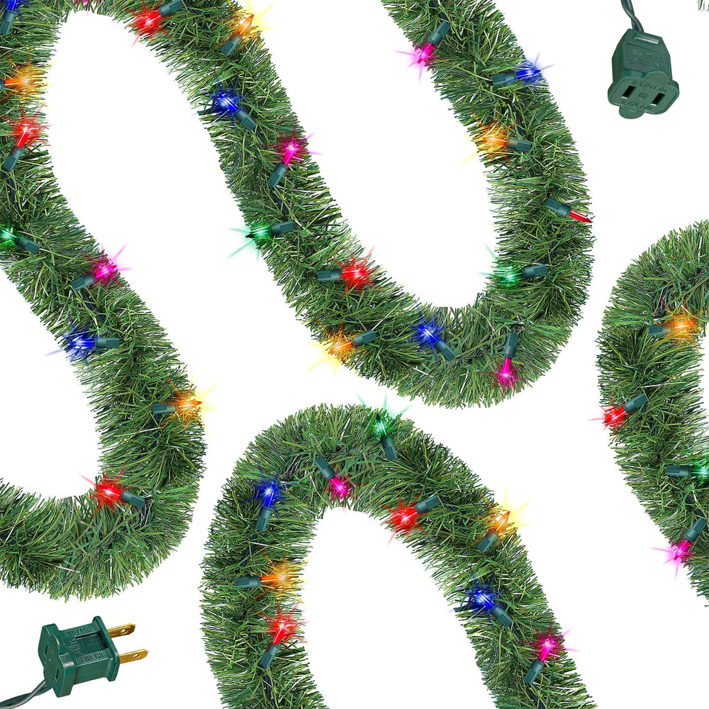 WATERGLIDE vue frontale de la guirlande apportant chaleur festive