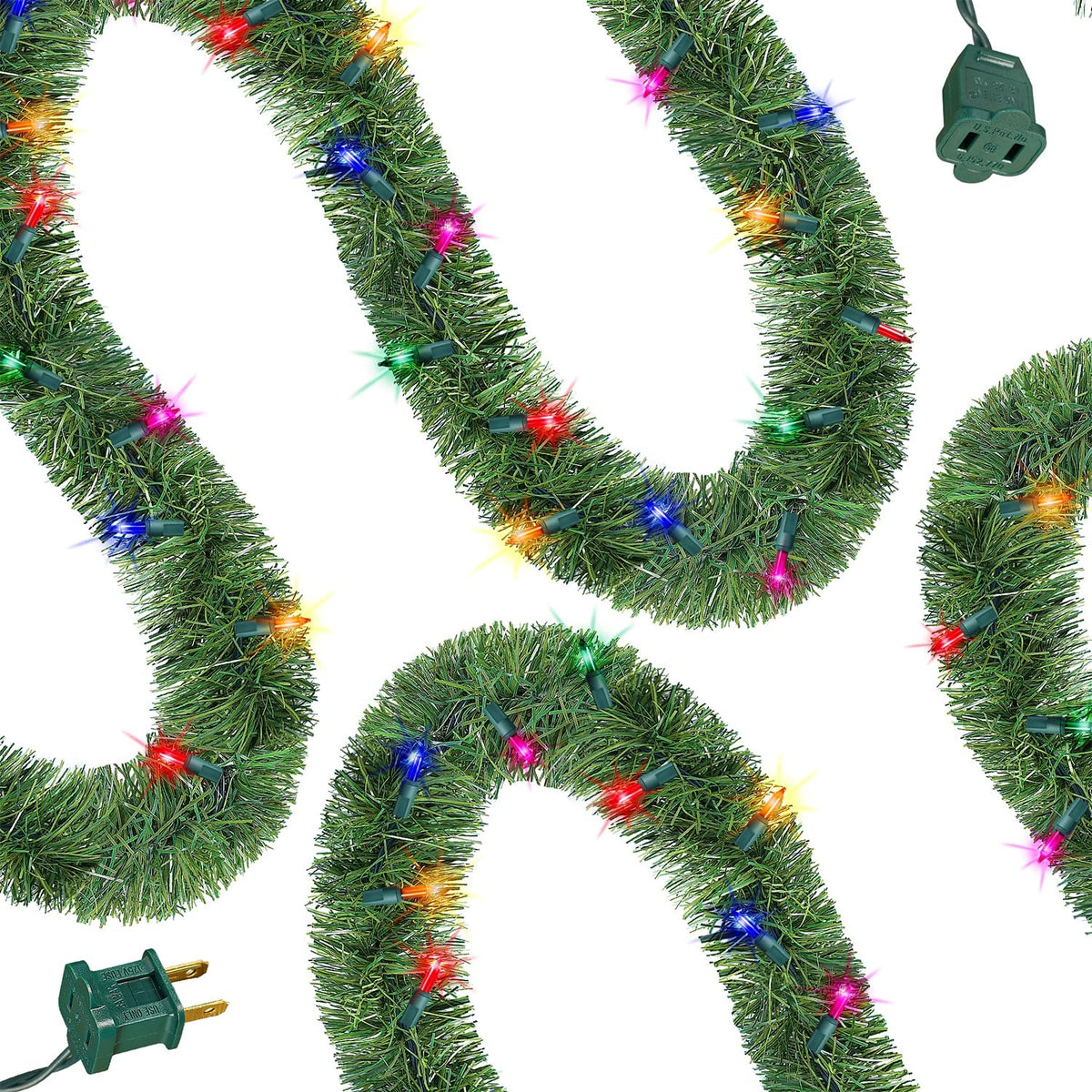WATERGLIDE vue frontale de la guirlande apportant chaleur festive