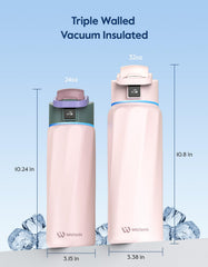 WaterH BOOST écran LED affichant informations et suivi pratique