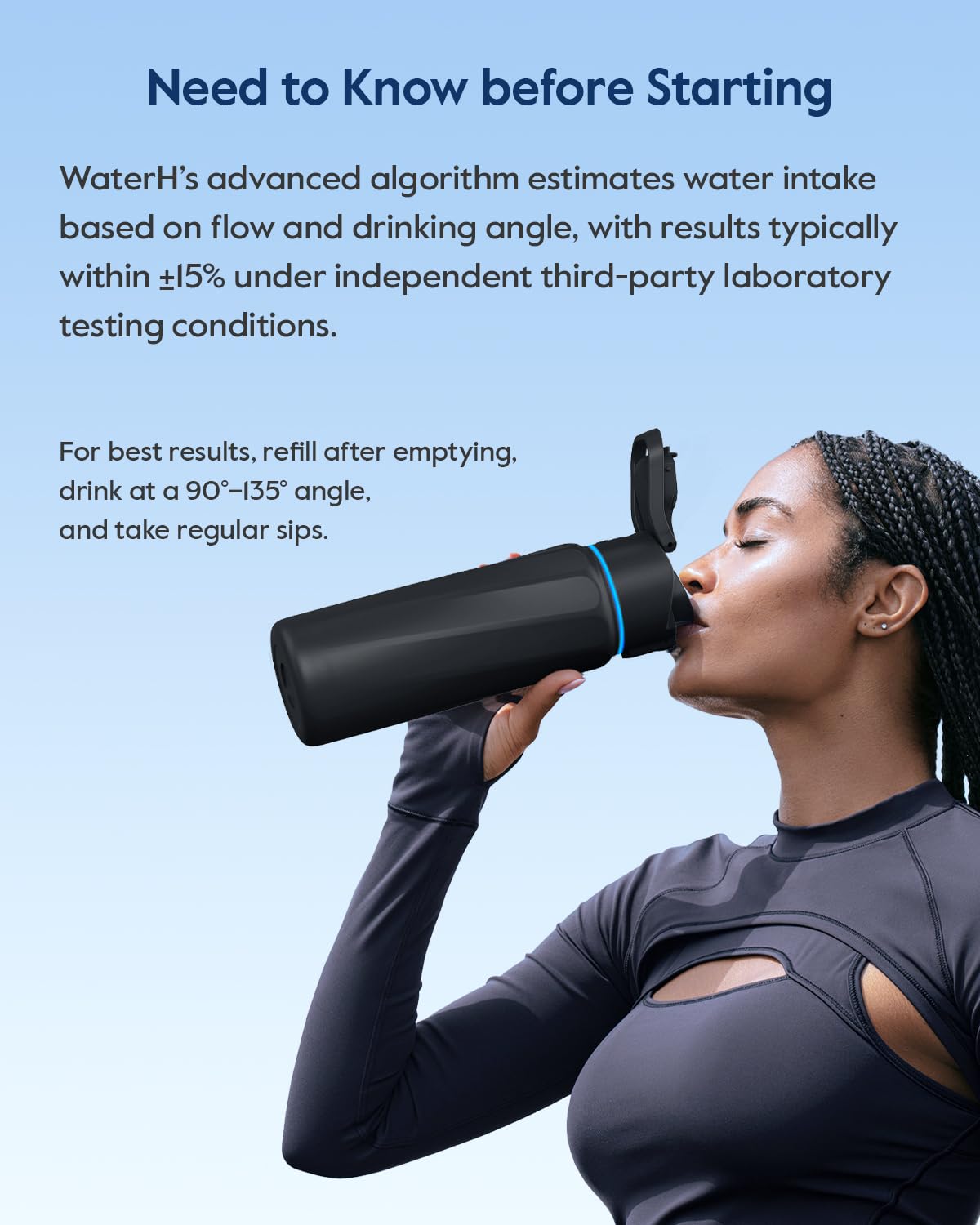 WaterH BOOST posé dans sac montre étanchéité et transport sans fuite