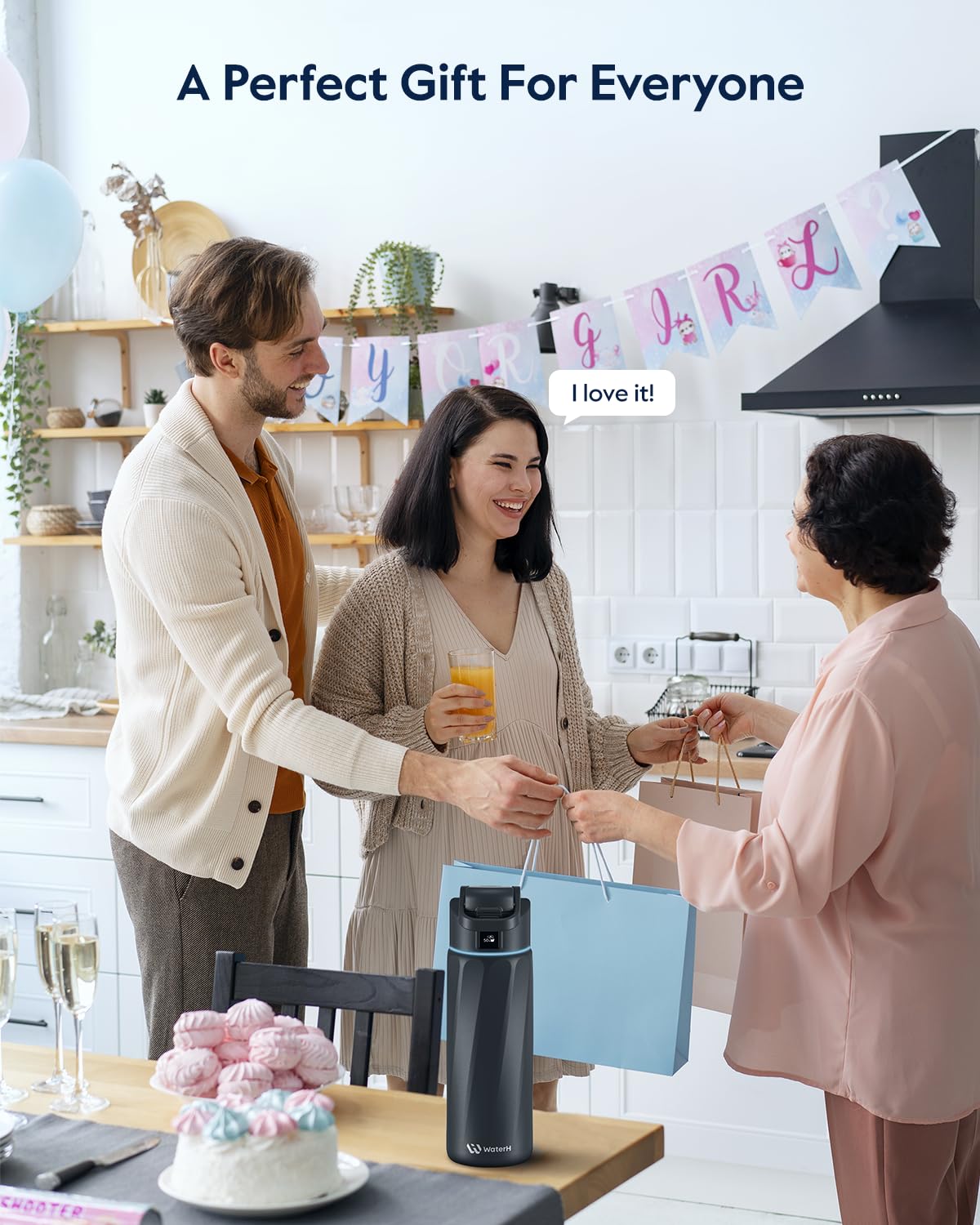 WaterH BOOST emballage cadeau soigné idéal pour offrir