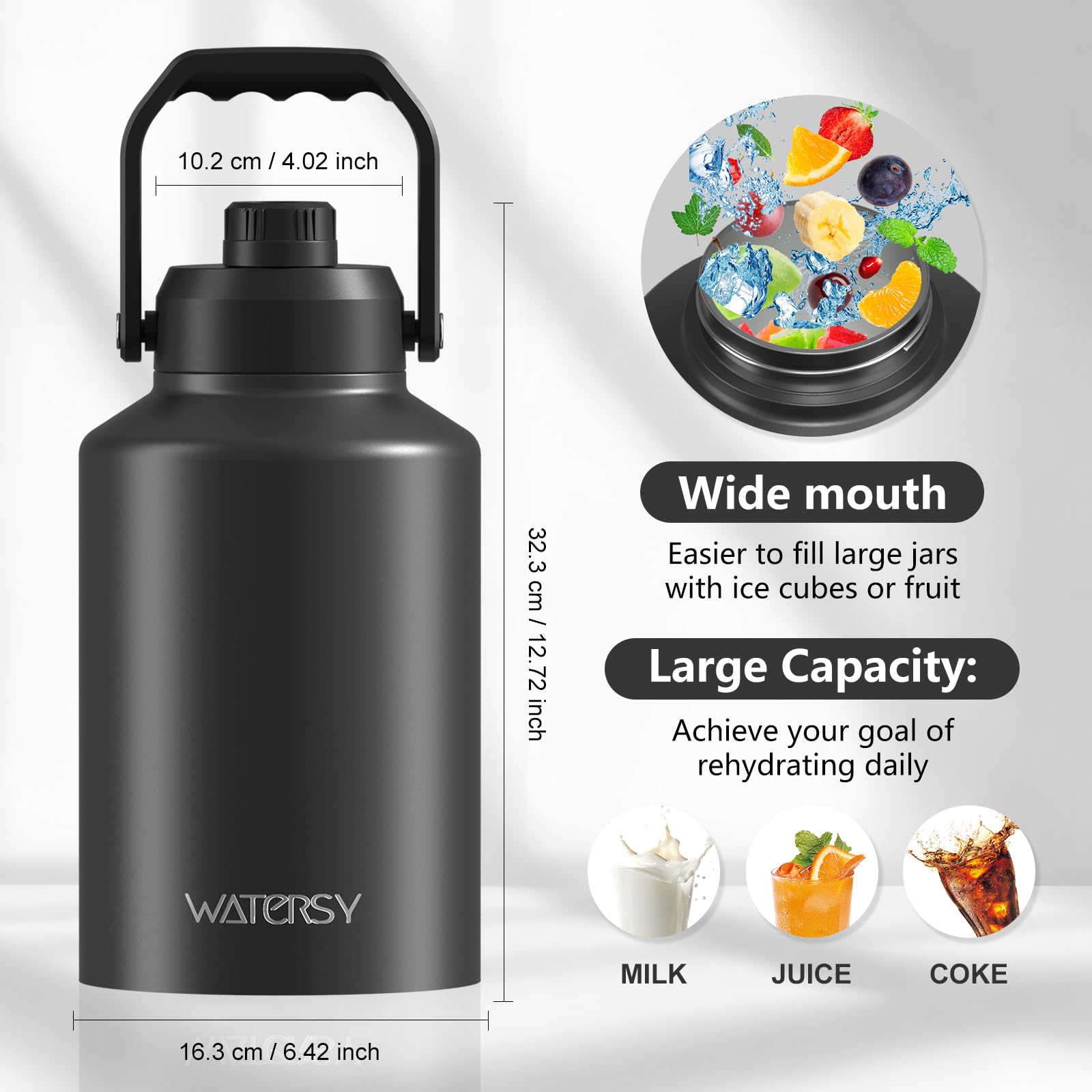 WATERSY revêtement antidérapant sans condensation, meilleure prise