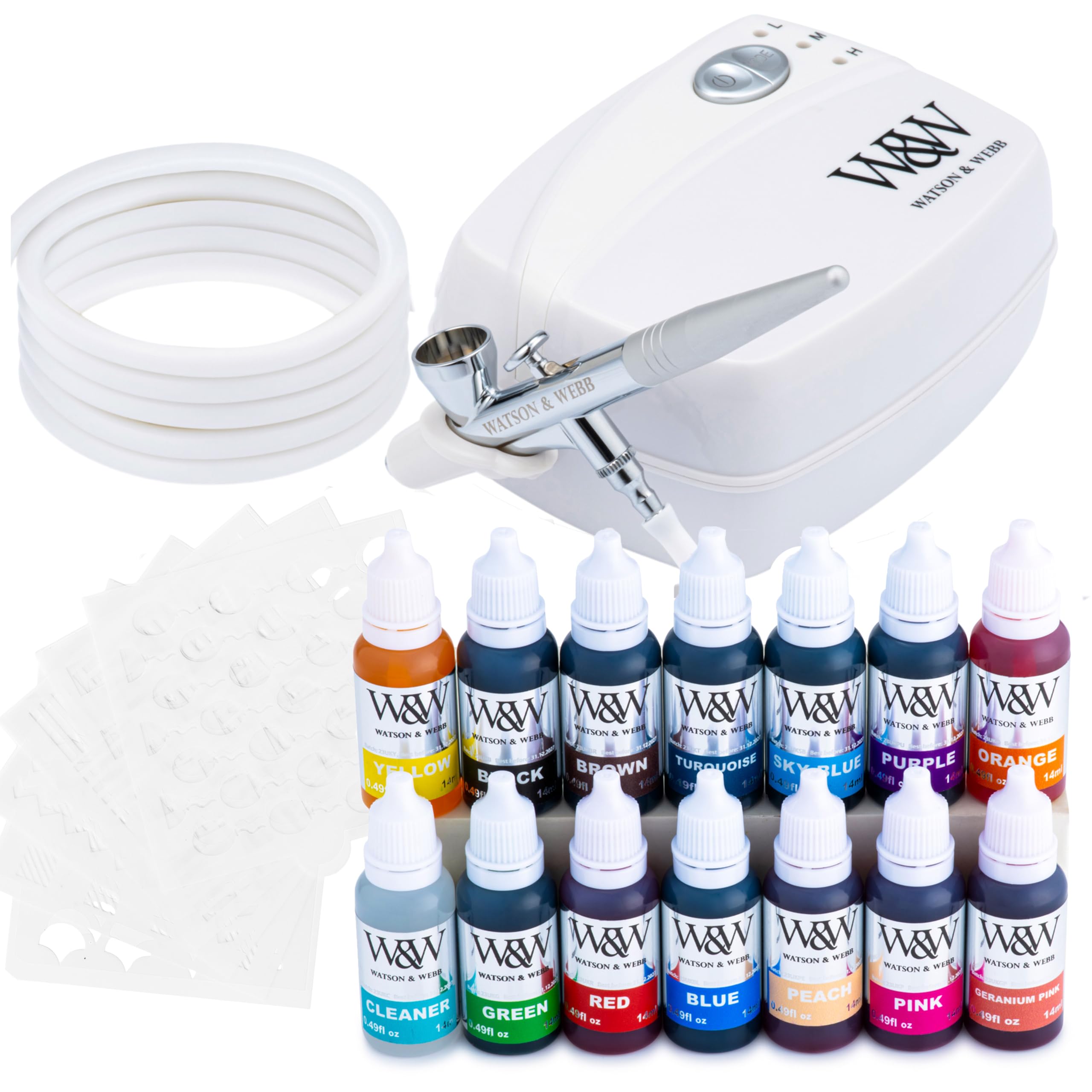 Watson & Webb coffret ouvert montrant contenu complet pour démarrage rapide