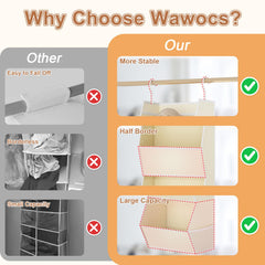 Wawocs gros plan tissu non‑tissé montrant durabilité et aspect propre