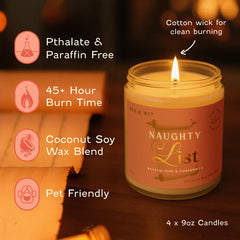 Wax & Wit Spiced Gingerbread gros plan cire texture gourmande