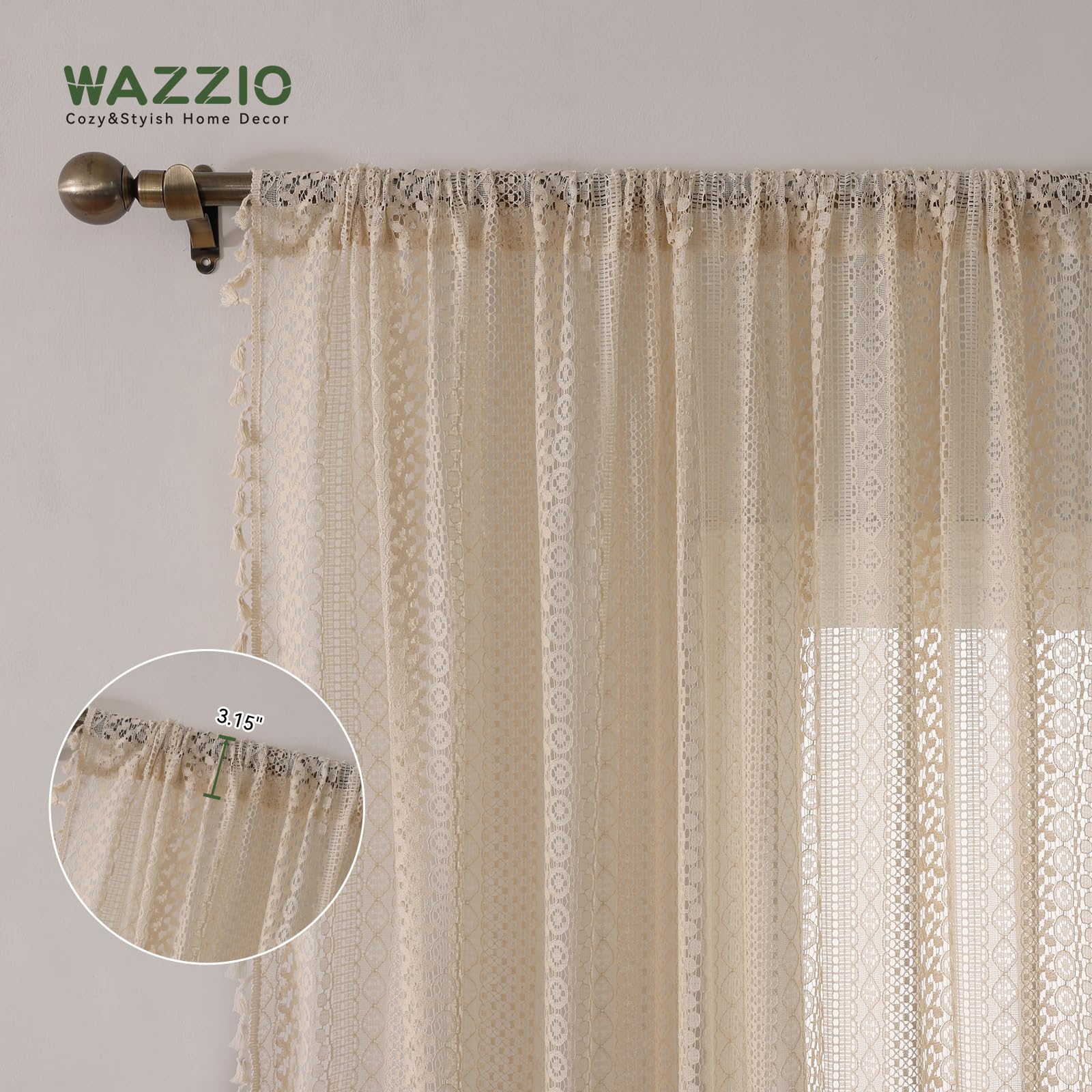 WAZZIO coin chambre stylé bohème créant atmosphère cosy