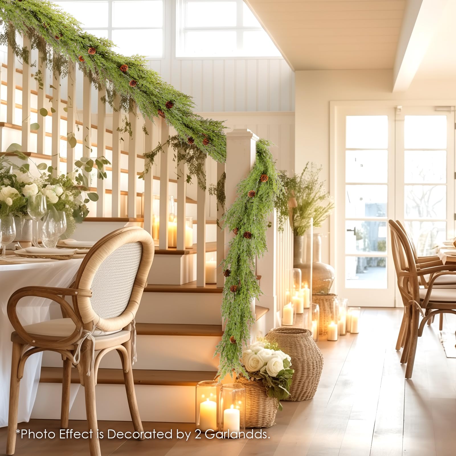 WBHome mise en scène cabane avec guirlande et lumière chaude invitante