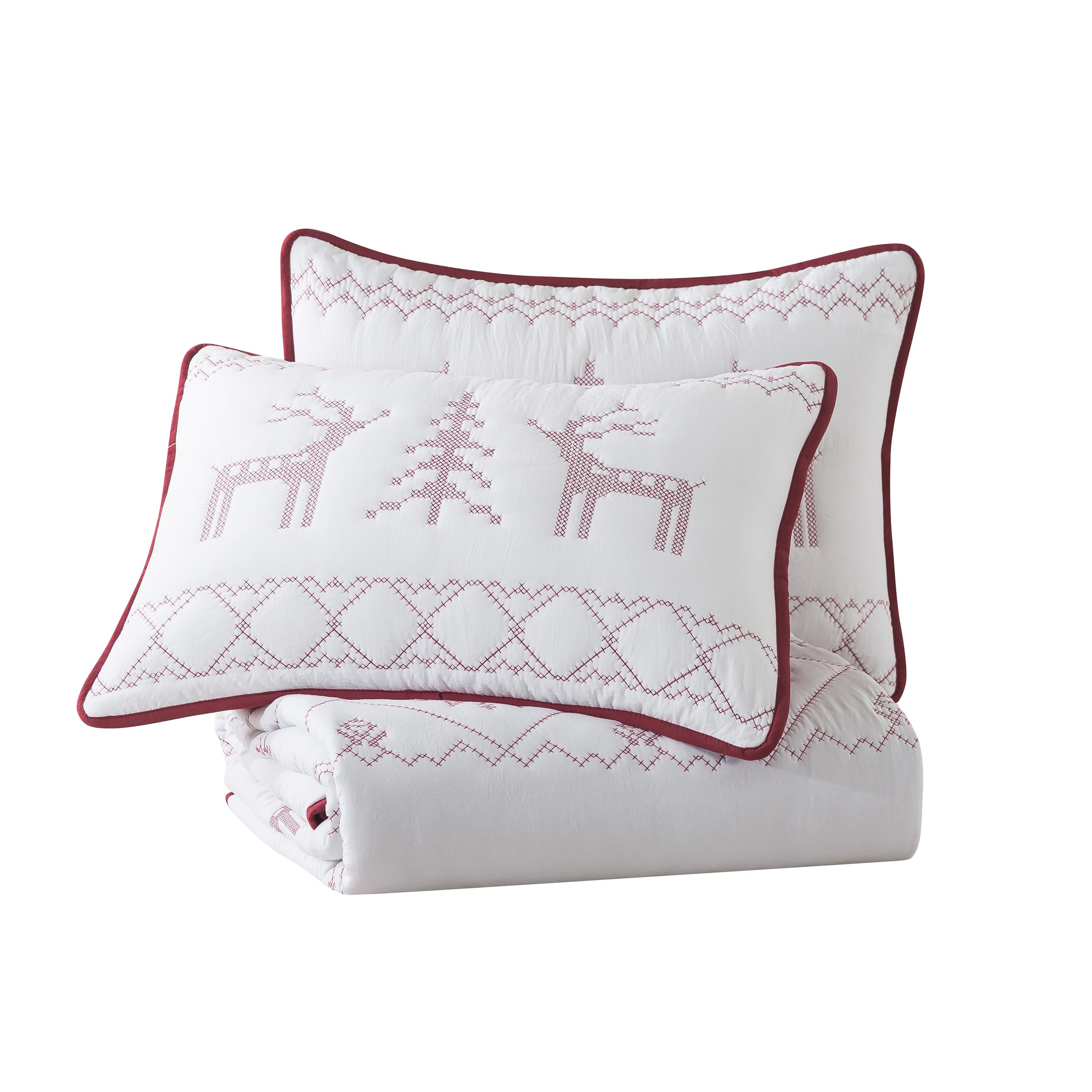 WDCOZY couette rouge en chambre stylée, apporte ambiance chaleureuse