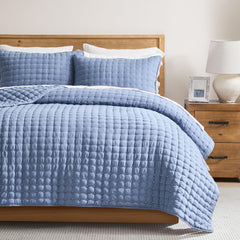 WDCOZY couette Queen vue frontale habille le lit élégamment
