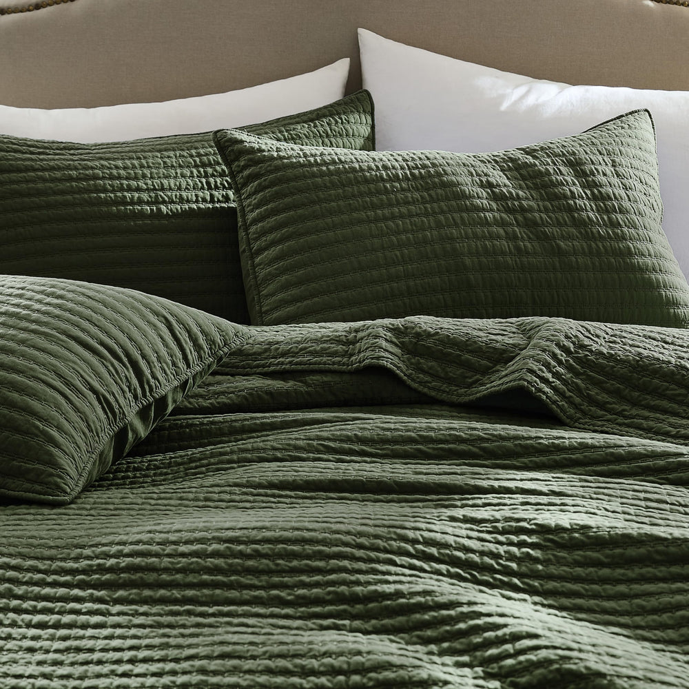WDCOZY détail du matelassage channel pick stitch durable