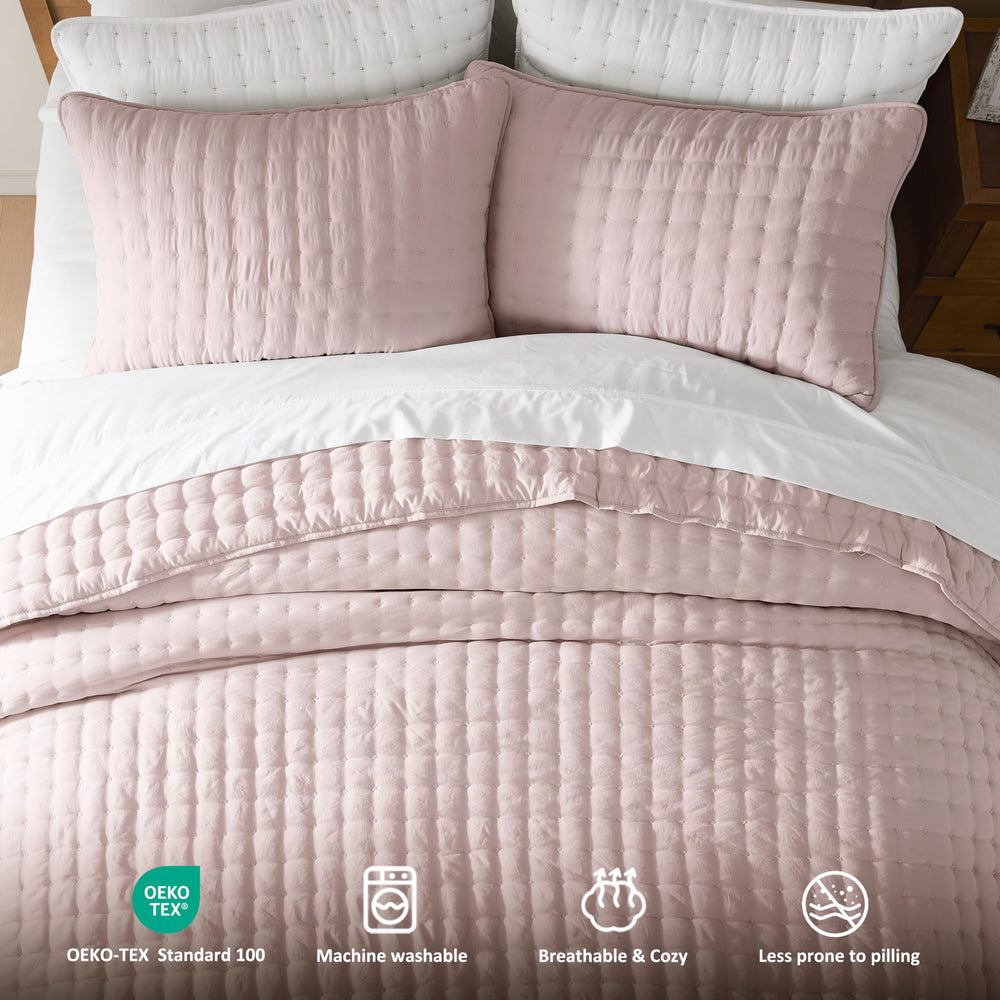 WDCOZY comparaison dimensions sur lit montrant couvrance