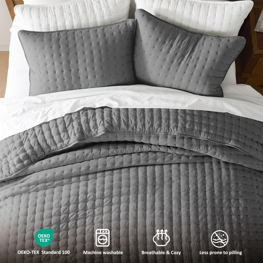 WDCOZY couette pliée prête à ranger pour rangement facile