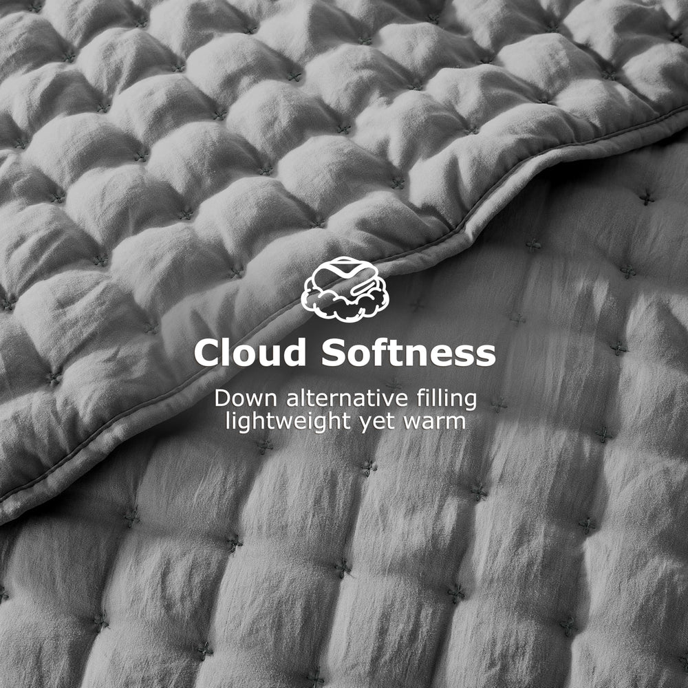 WDCOZY couette installée en chambre pour un style moderne
