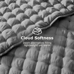 WDCOZY couette installée en chambre pour un style moderne