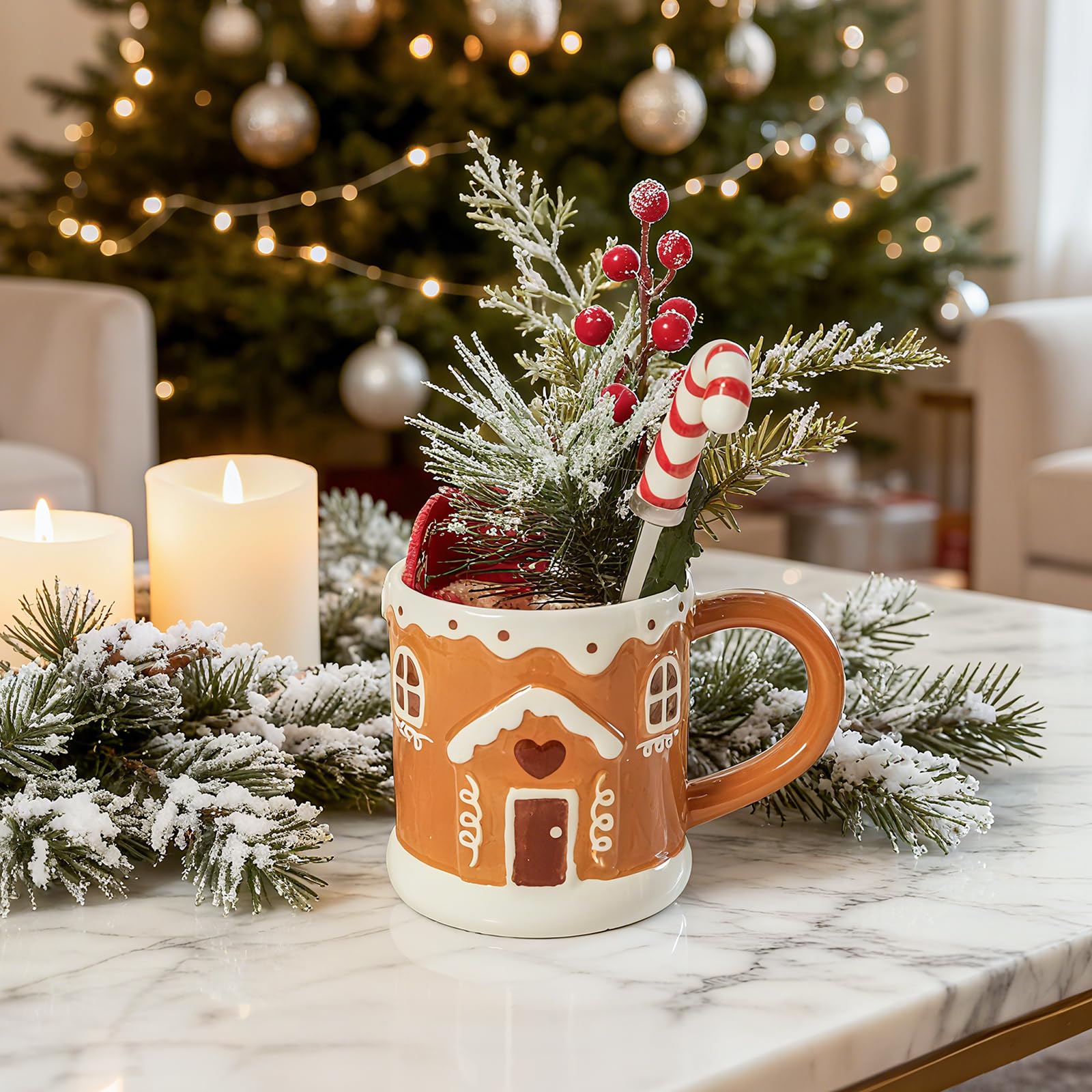 WDS WONDROUS dessous de verre feutre rouge, protège les surfaces