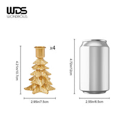 WDS WONDROUS insert en fer précise maintien sécurisé de la bougie