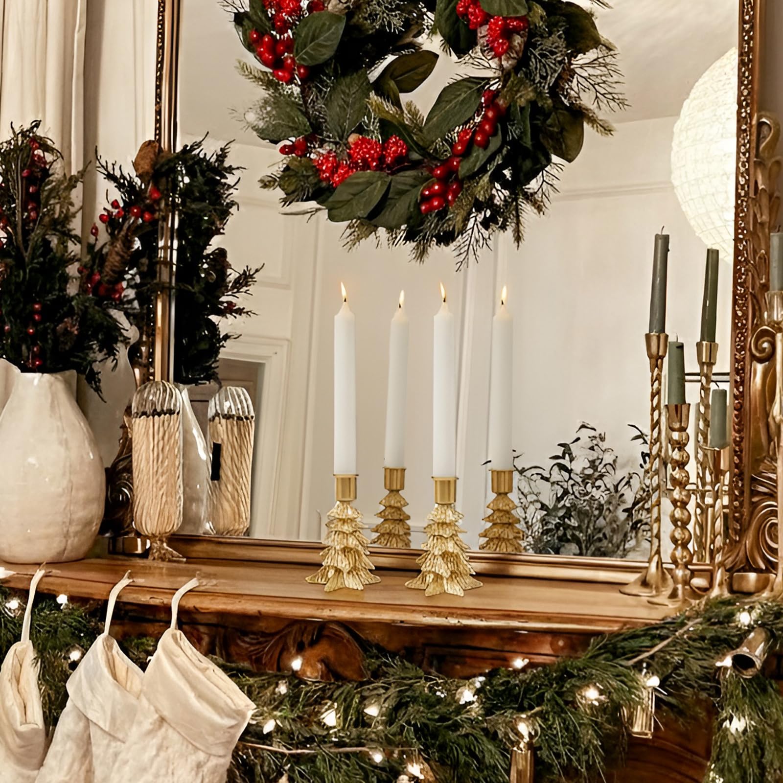 WDS WONDROUS mise en situation table de Noël crée ambiance chaleureuse