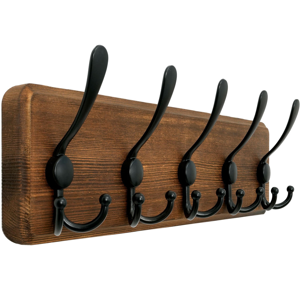 WEBI porte-manteau face avant marron robuste et élégant