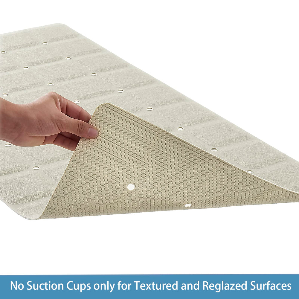 Webos tapis en usage baignoire illustrant sécurité et confort
