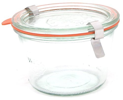 WECK 741 gros plan du couvercle en verre montrant l'absence de rouille