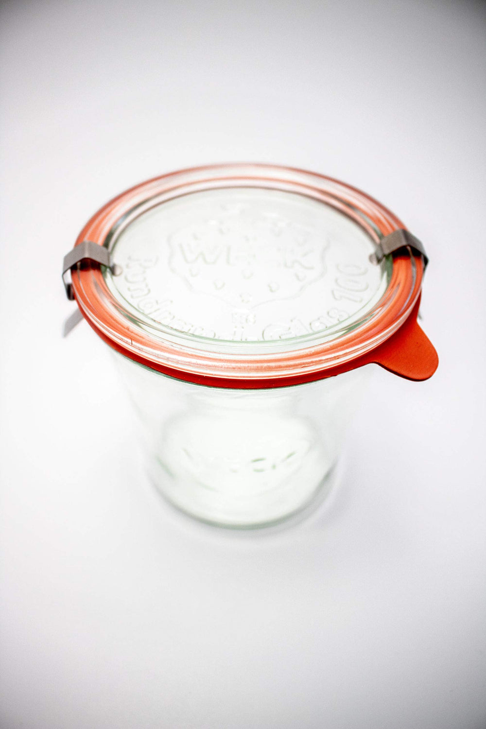 WECK bocal au congélateur montrant gain de place et conservation