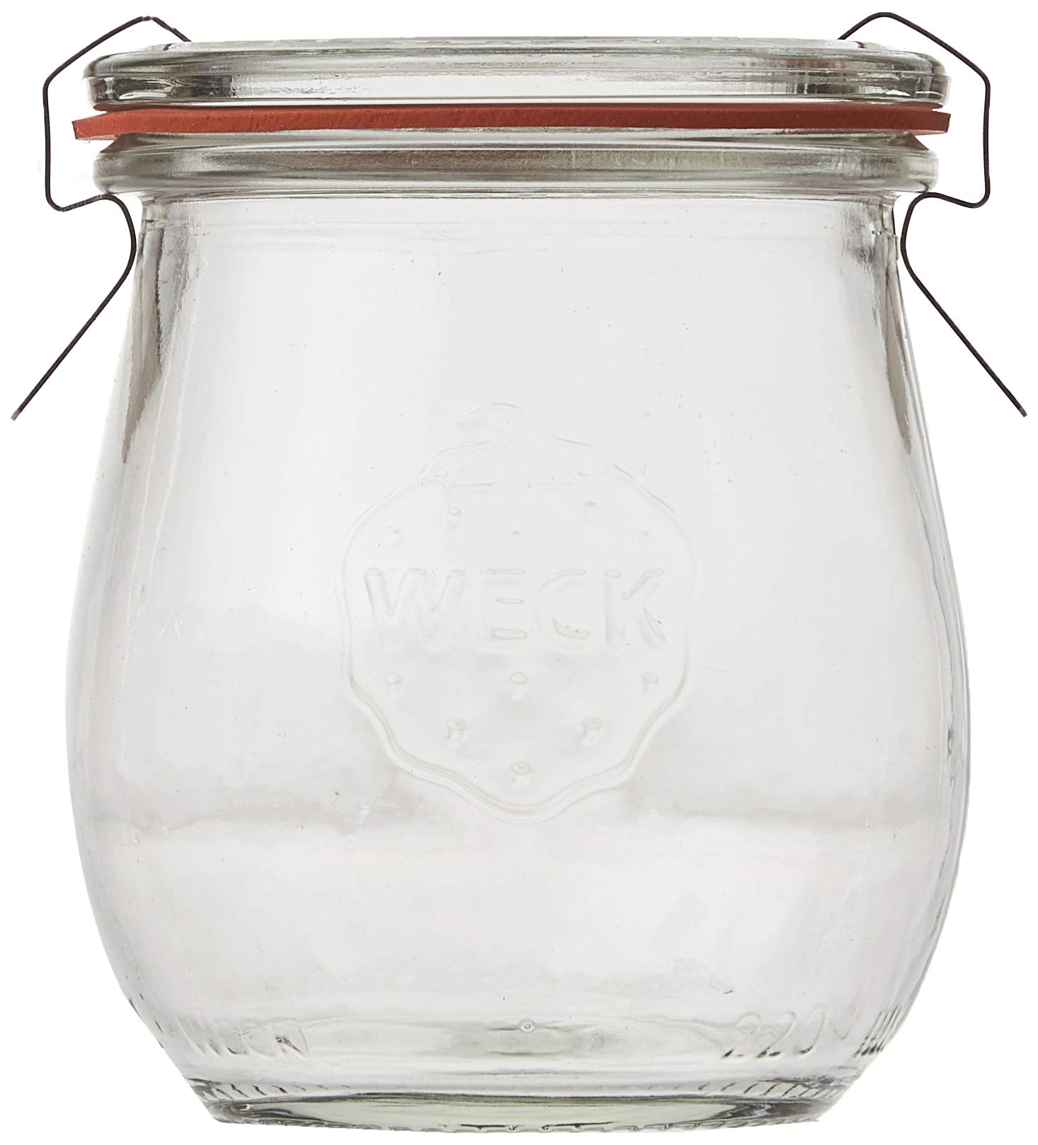 Bocal WECK Mini Tulip en usage rempli de confiture, pratique pour offrir et conserver