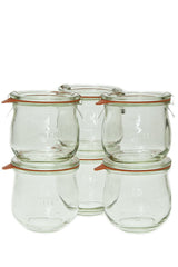 WECK pot tulip 746 avant emballage montrant design et utilité de rangement