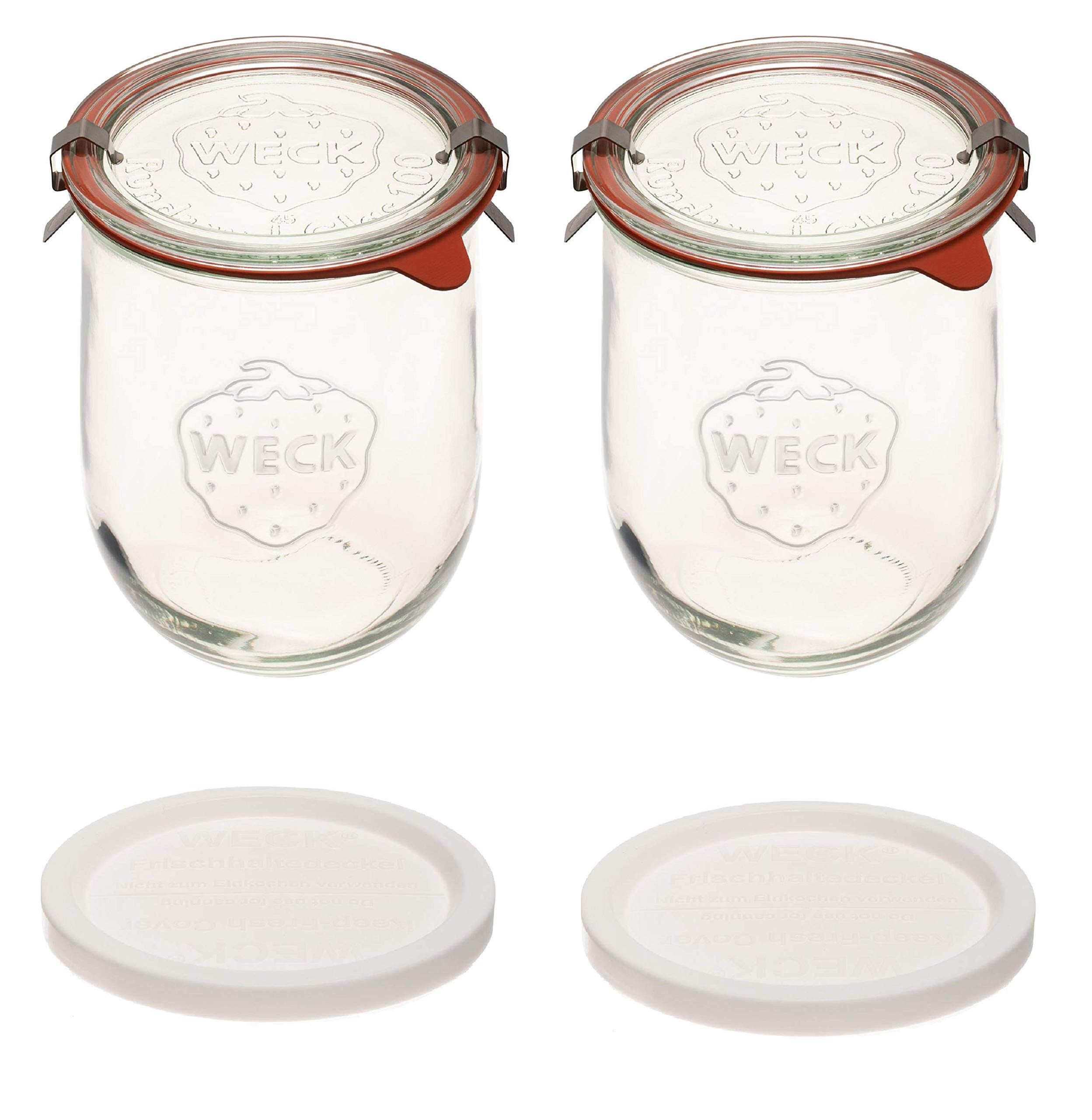 WECK bocal tulipe face avant montrant design élégant et robuste
