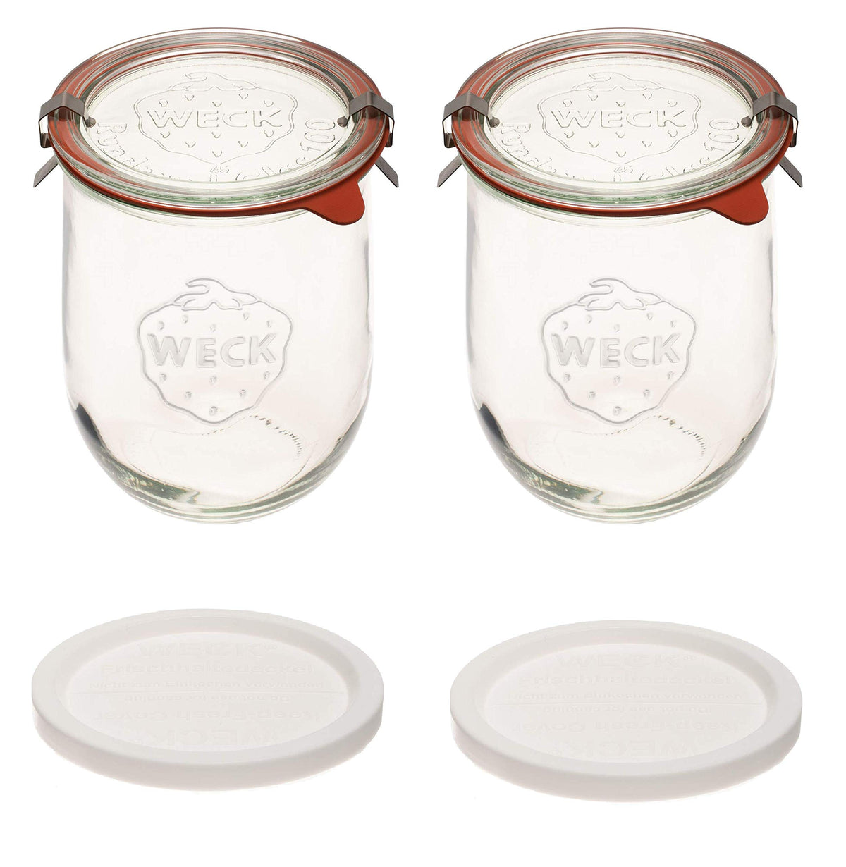 WECK bocal tulipe face avant montrant design élégant et robuste