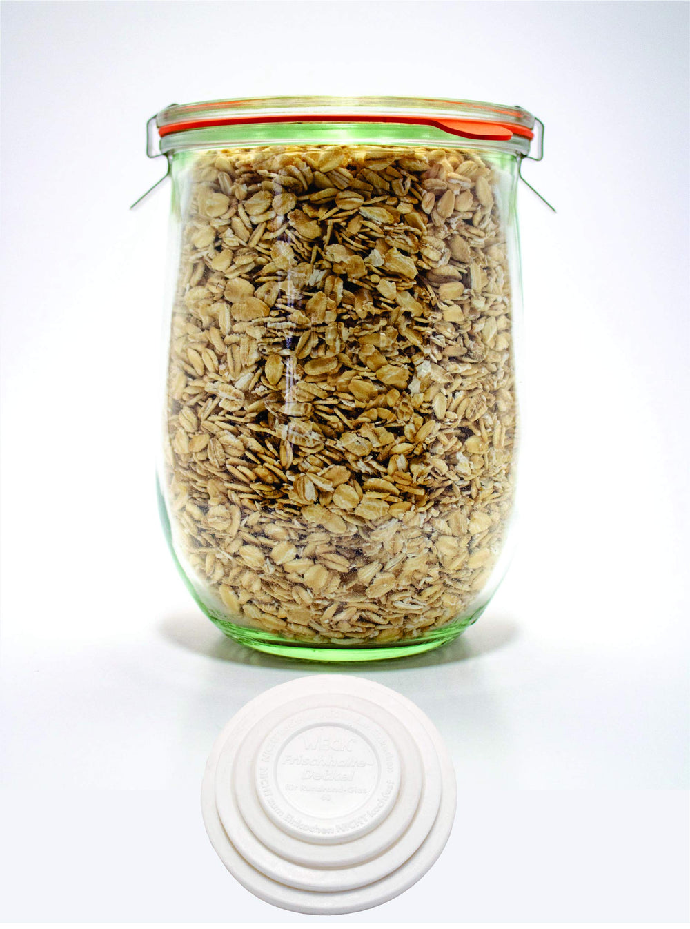 WECK bocal intégré dans cuisine moderne montrant usage quotidien polyvalent