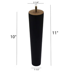 WEICHUAN gros plan grain bois montrant finition noire durable