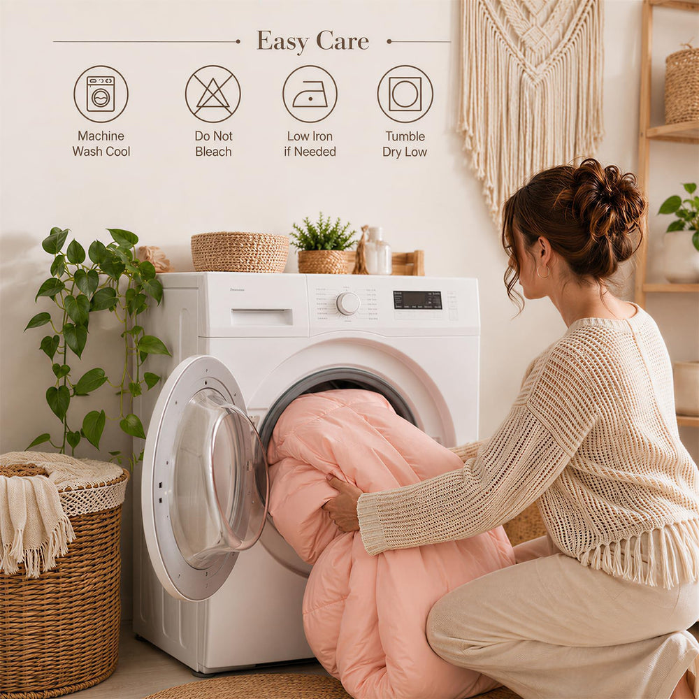 weigelia comparaison taille montrant couette et drap‑housse adaptés queen