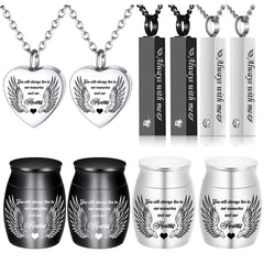 weikui pendentif urne face avant montrant design cœur et finition élégante