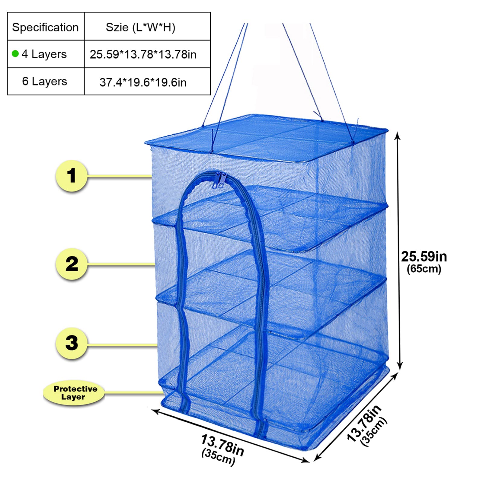 WEISGJA rangement compact plié pour gain de place pratique