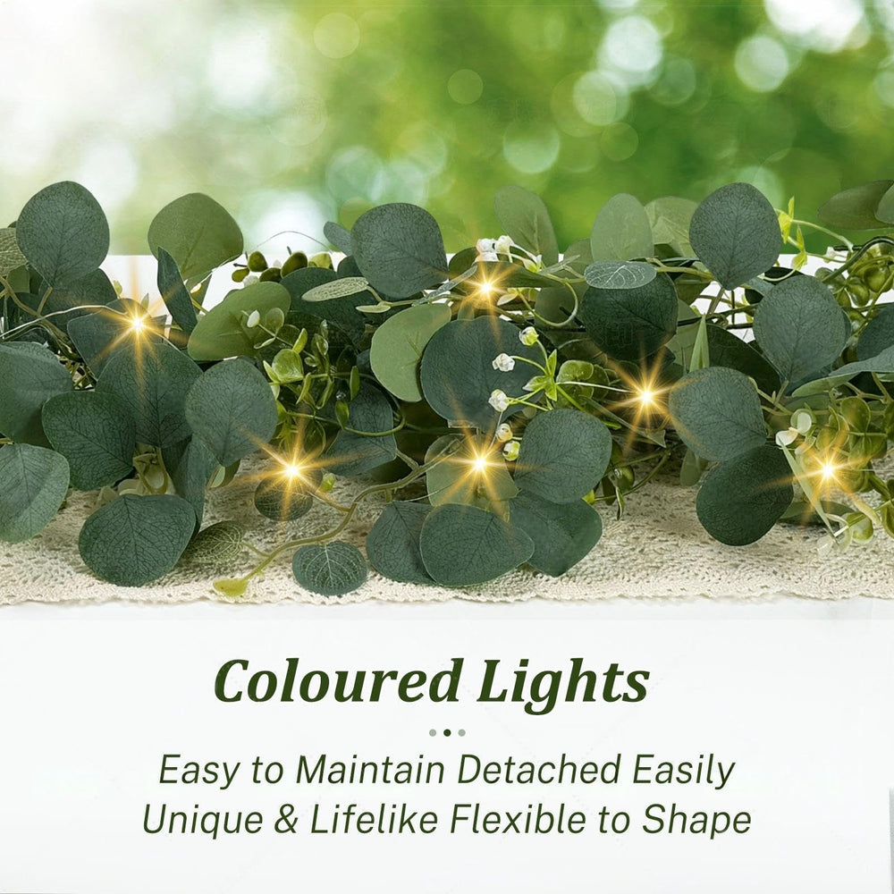 WEITANKG guirlande lumineuse LEDs allumées ambiance douce