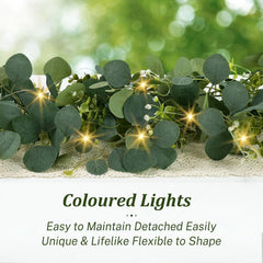 WEITANKG guirlande lumineuse LEDs allumées ambiance douce