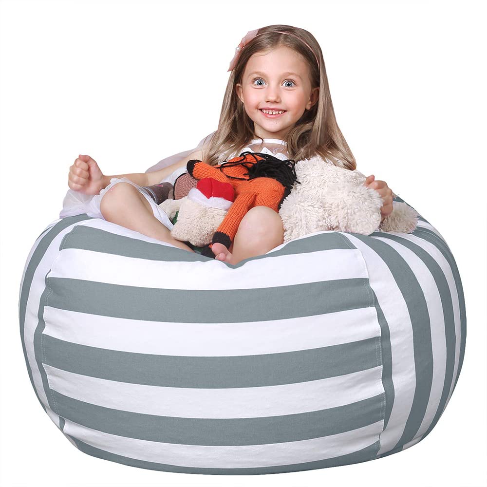 WEKAPO housse-pouf vue avant montrant capacité et design pratique