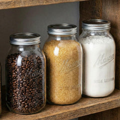 WELLIFE bocal ouvert avec cuillère facilitant remplissage et service rapide