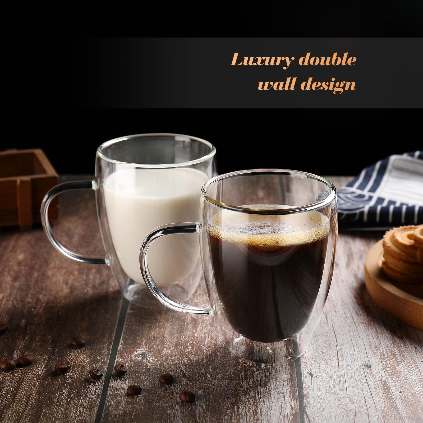 Wells quatre tasses disposées illustrant cohérence du set pour recevoir