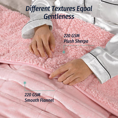 Wemore zoom sur texture fleece révélant douceur et confort tactile immédiat