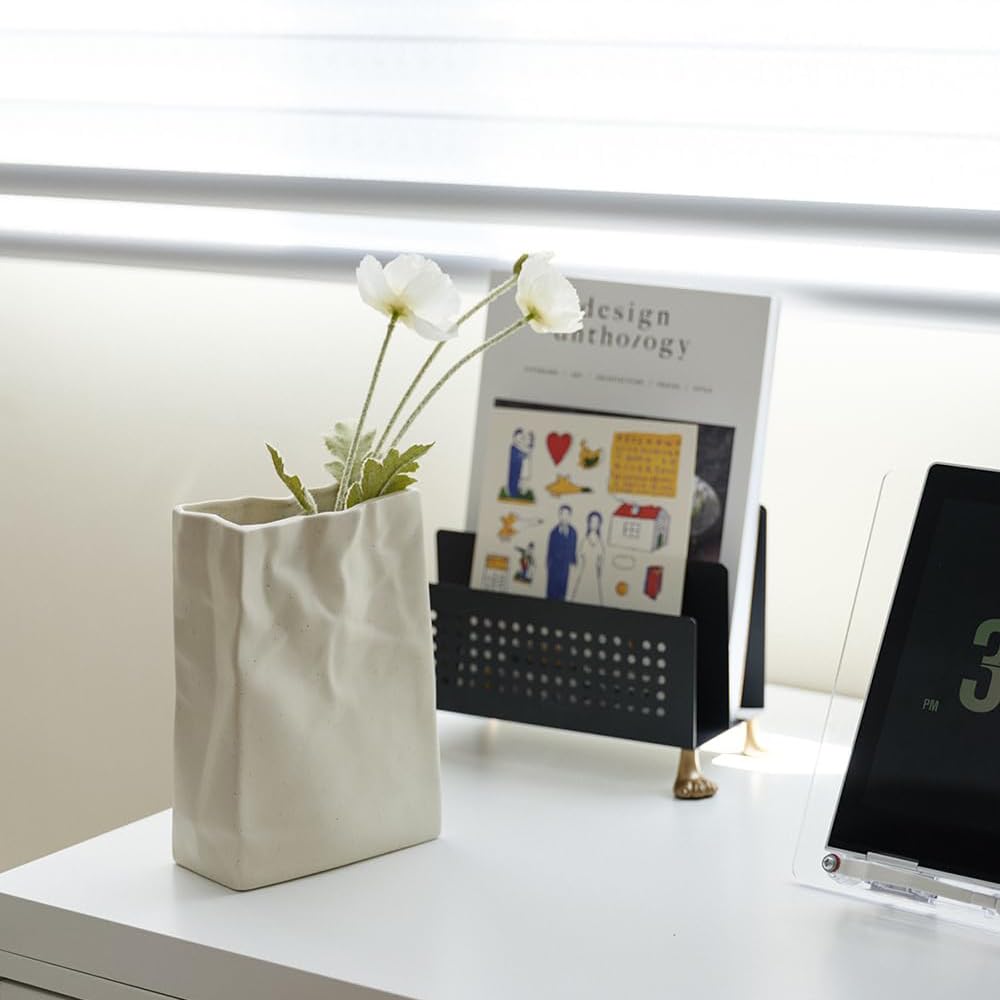 WENSHUO vase comparé à une main, illustre taille compacte et proportions réelles